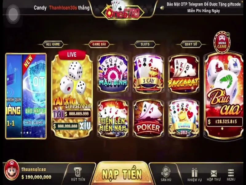 Điểm sáng cuốn hút người chơi tham gia One6789